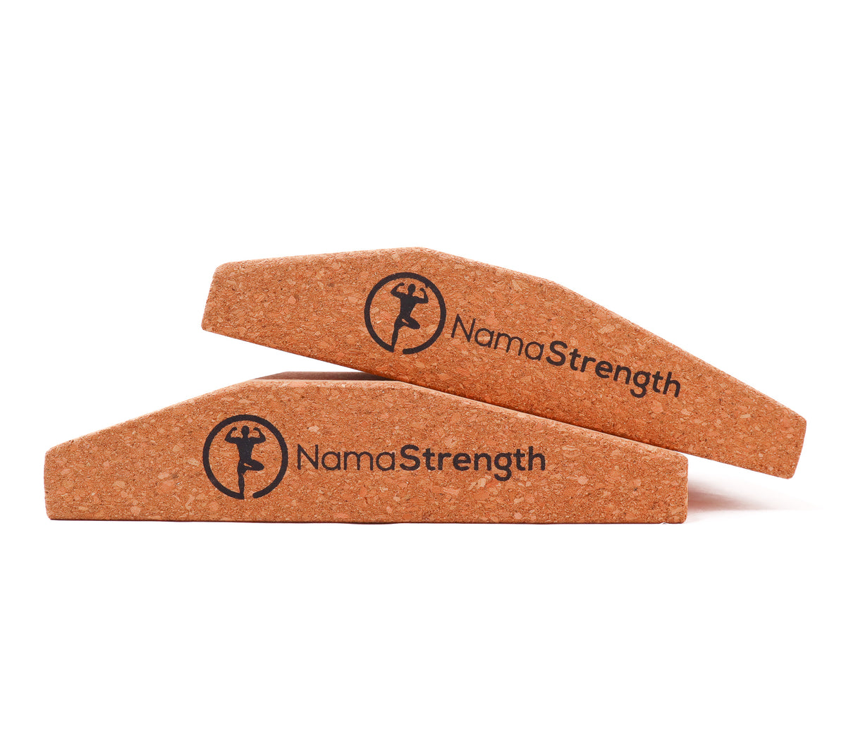  NamaStrength Yoga Wedge for Wrist, Wrist Support Yoga Cork Yoga  Wedge Block, Non-Slip Yoga Wrist Support, Set of 2 : Sports & Outdoors